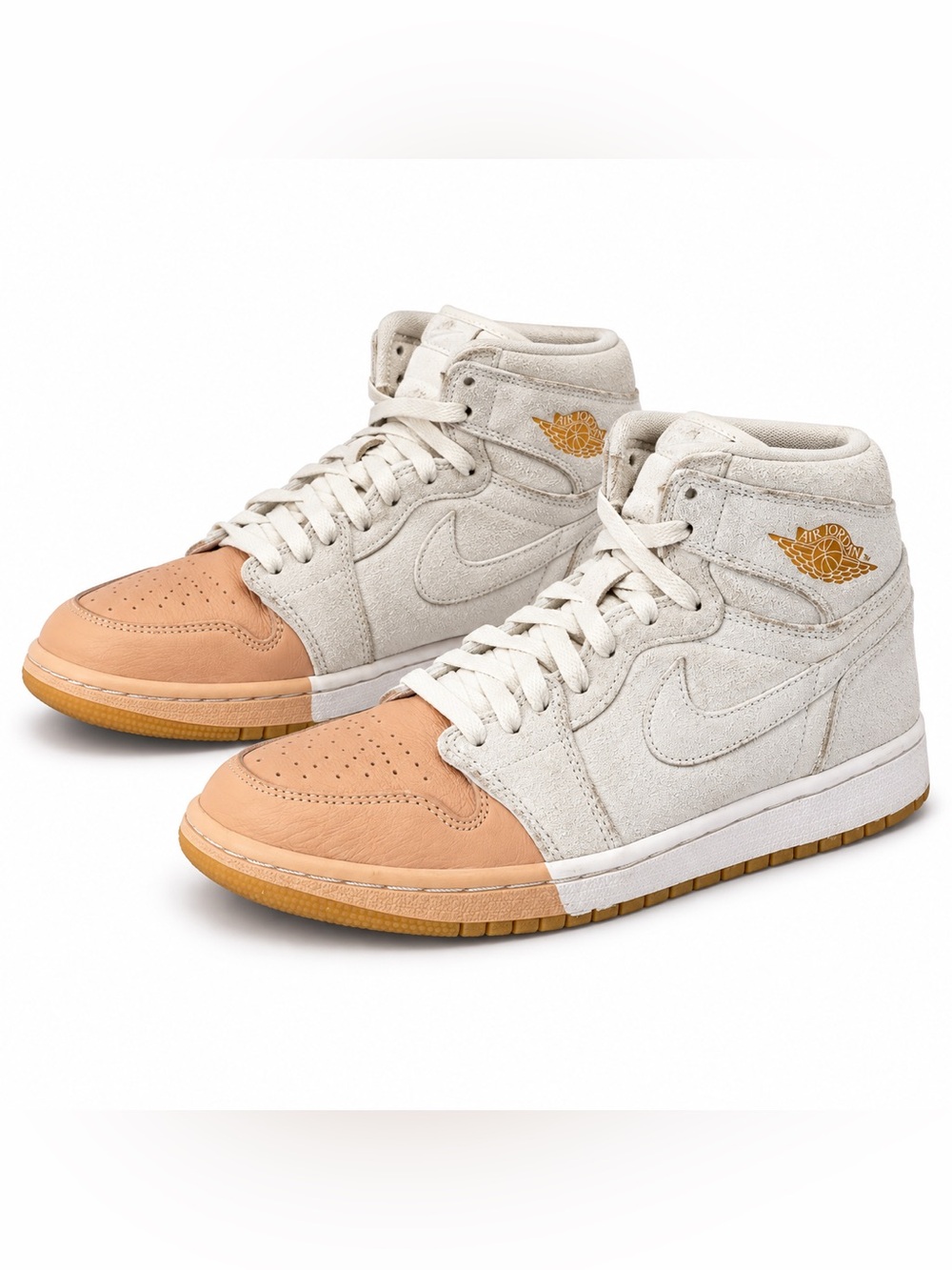 Air Jordan 1 Retro High Premium Dipped Toe White – Women’s 8.5